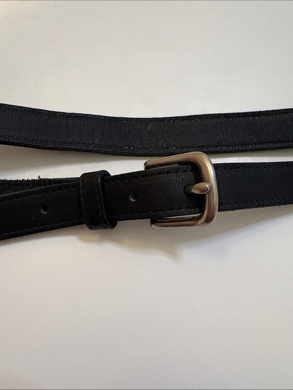 Coach Black Leather and silver Crossbody Replacement Strap - Picture 5 of 6